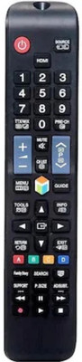 Kritex Compatible With samsung Universal 3D Smart TV Remote Remote Controller(Black)
