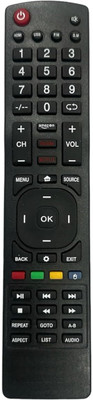 ANM Remote Compatible for Dyanora & Feltron Supported Model No. FT-2409(S) Smart TV Verify on customer care, Old remote has to be exactly same Remote Controller(Black)