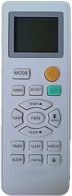 RESORB RE 131D, Compatible/Replacement for AC Remote Control Compatible for Godrej AC Remote Controller(White)