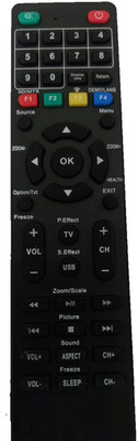 PMRK BEST IN BEST CHINESE CH UNI-45 SMART TV NA Remote Controller(Black)