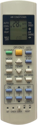 mumax Compatible/Replacement AC Remote Control (AC Remote No. PANASOPANASO-29B) Panasonic Remote Controller(White)