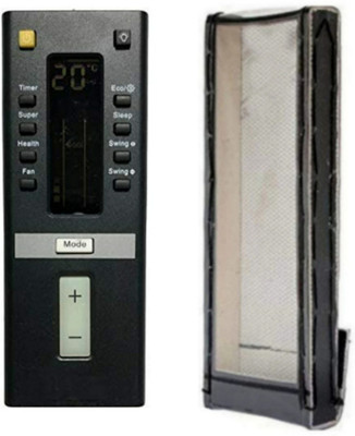 Ethex C-31 Re-204 Remote With cover (Remote+Cover) Ac Remote compatible for IFB Ac Remote Controller(White)