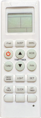 MechFox AC Remote Control Compatible Split/Window Air Conditioner | Model No. AC-36F | Lloyd Ifeel Remote Controller(White)