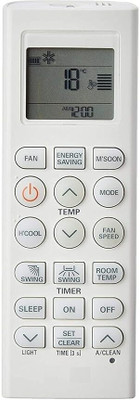 Aurabeam Original Air Conditioner Remote Compatible for LG Split AC Remote Contro White LG Split AC Remote Contro, LG AC Remote Contro Remote Controller(White, Lg ac remote, LG Split AC Remote Contro)
