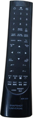 Tke  Smart Led Tv Remote(58A) Polaroid Remote Controller(Black)