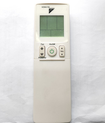 Harsh Enterprises YY-169 Compatible for Daikin Split AC remote control  slide down model Multi function AC Remote control with AAA Battery Free Daikin Remote Controller(White)