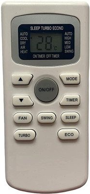 LUNAGARIYA AC Remote No.116, Compatible with  AC Remote Control VESTAR Remote Controller(White)