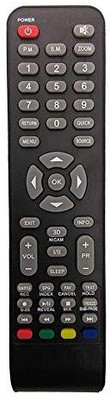 vcony LCD LED TV Universal Remote Control Compatible for SKYWORTH LED LCD Skyworth Remote Controller(Black)
