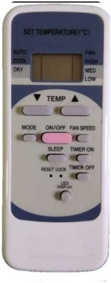 Paril AC Remote Compatible For  AC VOLTAS / VIDEOCON / ELECTROLUX / KELVINATOR Remote Controller(White)