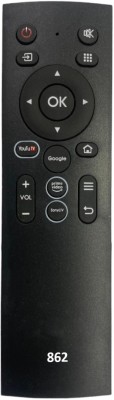 Upix 862 Smart TV (No Voice) Remote Compatible for Thomson Smart TV LCD/LED (No Voice) (EXACTLY SAME REMOTE WILL ONLY WORK) Remote Controller(Black)
