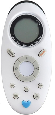 V4 Gadgets Compatible Replacement Remote Control for Display Air Conditioner (Model No-143) Onida Remote Controller(White)