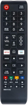 Nij BN59-01315D TV Compatible For Smart LED LCD TV Remote Control SAMSUNG Remote Controller(Black)
