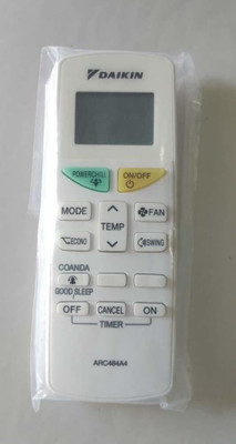 S R WEBSHOP Compatible Remote for Dakin Split/Window AC Model No :- Powerchill Daikin Remote Controller(White)
