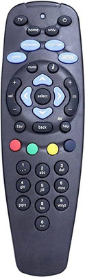 LRIPL LX282 Universal Remote Control Compatible with Tata Sky Setup Box Black Tata sky Remote Controller(Black)