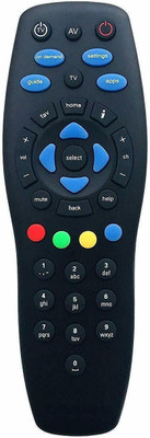 Kpdp Universal Remote Compatible with Tata Sky Universal HD & SD Set top Box All smart tv Remote Controller(Black)