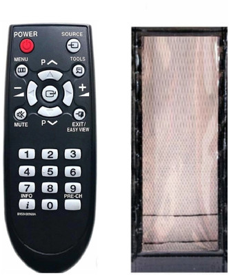 Paril (Remote+Cover) Remote Compatible for Samsung CRT Tv Remote model no-BN59-00960A With PU Leather Protective Cover( EXACTLY SAME REMOTE WILL ONLY WORK) Remote Controller(Black)