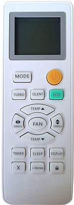 BhalTech 131E I-Sense AC Compatible for  Godrej AC Remote Controller(White)