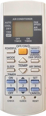 LipiWorld 29D Inverter AC Remote Control Compatible For Panasonic AC Remote Controller(White)