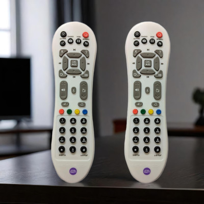Narayan enterprises Old DTH Combo Pack of 2 Videocon DTH Remote Controller(White)