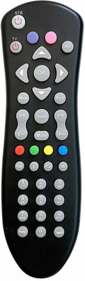 HDF DTH Remote Hathway DTH Remote Controller(Black)