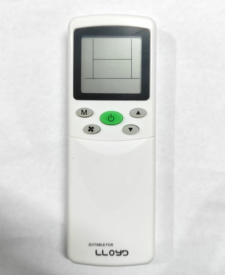 Harsh Enterprises Lloyd Slide down model AC-162 LLOYD Split / window AC Remote control with Battery LLoyd AC Brand Remote Controller(White)