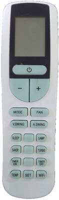 NixGlobal 133B Remote Compatible with VOLTAS AC Remote Controller(White)