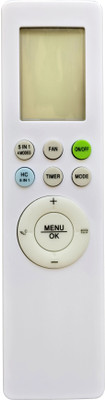 LipiWorld 260A (5in1) AC Remote Control Compatible For  Onida AC Remote Controller(Grey)