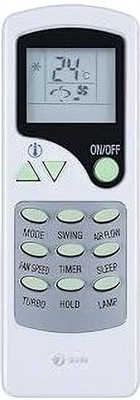 Tech Vibes Voltas Ac 7B AC Remote Compatible with Voltas AC Air Conditioner-7B Voltas Ac Remote Controller(White)