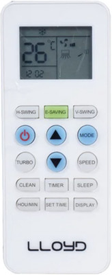Isonix Remote Compatible for Lloyd Split AC Remote Control (AC-223A) LLOYD, Lloyd Remote Controller(White)