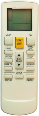 LUNAGARIYA Remote Compatible Singer 1.5 Ton 3 Star Split Inverter AC Remote Controller(White)