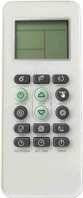 RESORB HT 173 Compatible for Ac Remote Original 6th Air Conditioner Whirlpool Magicool 6th Sense AC Inverter and Non Inverter Air Conditioner Remote Controller(White)