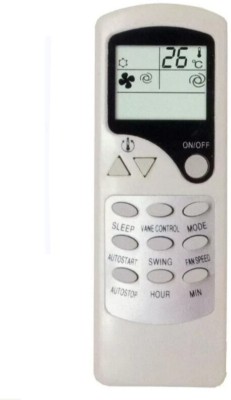 Ethex ® Re-7A Ac Remote compatible for Videocon Ac (Match all functions with your Remote before placing order) ( check all images) Remote Controller(White)