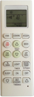 LipiWorld 36 AC Remote Compatible For  LG AC Remote Controller(White)