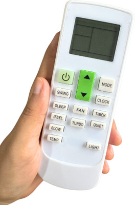 MechFox Air Conditioner Remote Compatible/Replacement for AC Remote |AC-172| BLUESTAR Remote Controller(White)