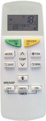 OKDEAL 1 Year Warranty AC 132 AC Remote Compatible for Daikin Split & Window AC Remote Controller(White)