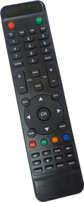 Ehop Compatible Remote Control for Smart tv Television Wybor Remote Controller(Black)