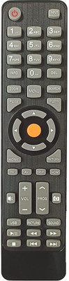 HDF LCD LED TV Remote Compatible for  Sansui Smart TV Remote Controller(Black)
