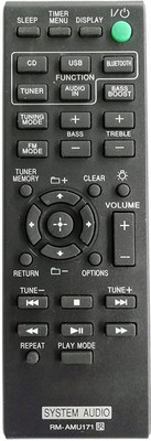 Emrse RM-AMU171 Remote Compatible with SONY HOME THEATER MULTIMEDIA AUDIO SYSTEM Remote Controller(Black)