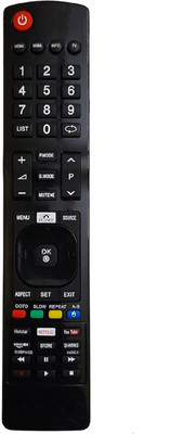 SAYENY Smart PHX Led TV Remote CH UNI-223 Compatible for Mr Plus Chinese Assembled Mr Plus LED LCD TV with Hotstar,Netflix,Amazon and YouTube Functions Remote Controller(Black)