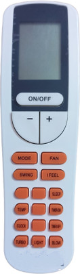 RE YY 133 Without Light Blue star Remote Controller(White & Gray)