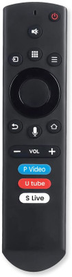 ABHINANDAN Thomson voice Remote Suitable for Thomson/Kodak Smart LED TV with Voice Thomson Smart Tv Remote Controller(Black Colour)
