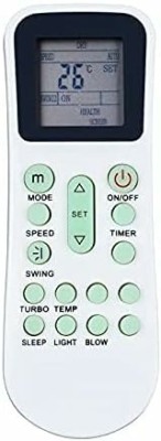 NixGlobal 125-A-1 BLUE-STAR AC Remote Compatible with BLUESTAR 1 / 1.5 / 2 TON AC Remote Controller(White)