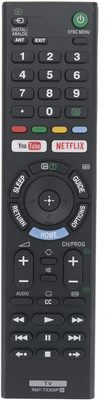 SAYENY Premium Bravia Model: RMT-TX300P / RMTTX300P Compatible with Sony Bravia KD-65X7000F, KD-55X7000F, KD-49X7000F, KD-43X7000F Remote Controller(Black)