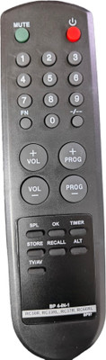 Ehop BP97 4in1 Compatible Remote Control for BPLRC30R RC33RL RC37R RC66RL CRT TV BPL CRT TV, BPL Remote Controller(Black)