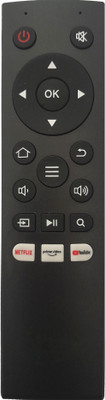 LipiWorld LED LCD TV Remote Compatible For  Mr Plus Tv Remote Controller(Black)