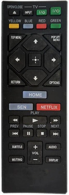 RESORB HT 96 Home Theater HT 96 Home Theater RMT-B127P Compatible with Sony Blu-ray Disc DVD Player Remote Controller(Black)
