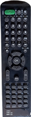 RE VMT22 SMT22 Sunsui /Videocon Remote Controller(Black)
