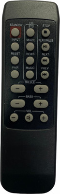 Xpecial HT-104 Remote Compatible for MARQ HOME THEATER MULTIMEDIA SYSTEM Remote Controller(Black)