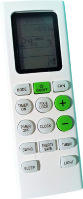 Ehop ES-AC076 Compatible Remote Control for Ac AC-226A Bluestar Remote Controller(White)