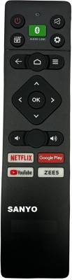 ANM Remote Compatible for SANYO Smart TV LED LCD SANYO ( EXACT SAME MODEL ONLY ), VERIFICATION ON 9408256237 Remote Controller(Black)